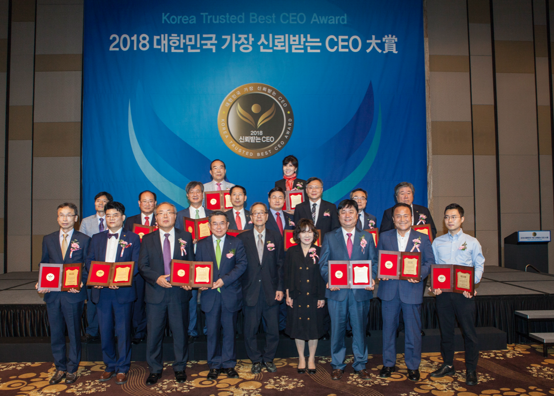 ‘Korea Trusted Best CEO Award’ in social contribution